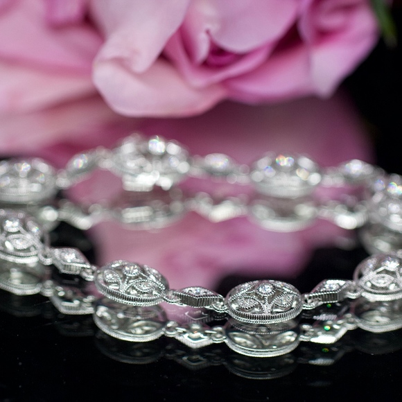 Tacori Diamonique Tulip Bracelet - Picture 8 of 9